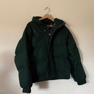 Triple F.A.T. Goose Down Puffer Jacket in Green Sz L AS IS
